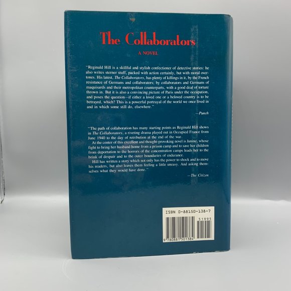 The Collaborators Mystery Novel by Reginald Hill - Picture 3 of 5